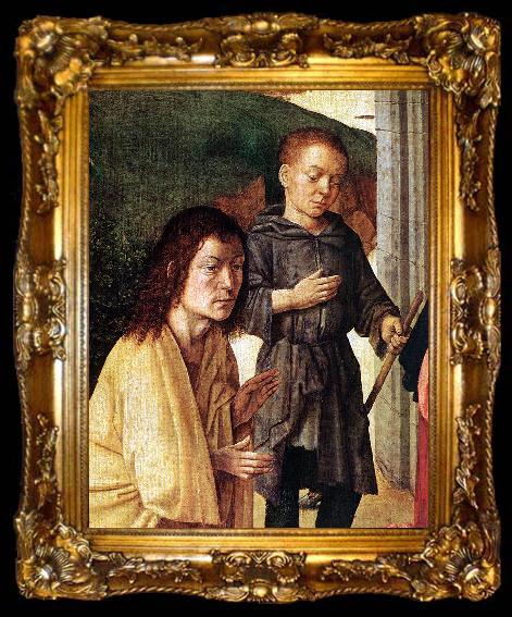 framed  DAVID, Gerard The Nativity (detail) xir, ta009-2